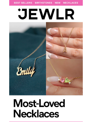 Jewlr - ✨ Discover Our Top-Selling Custom Necklaces!