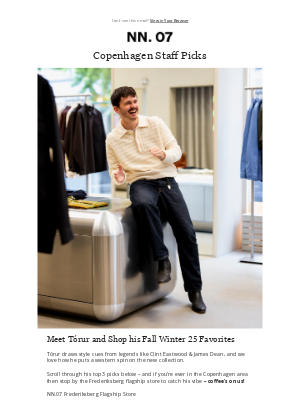 NN07 - Tórur's Copenhagen Staff Picks