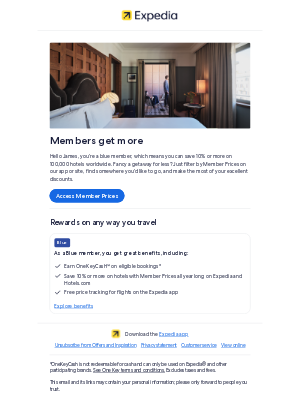 Expedia - Remember, you’ve got discounts