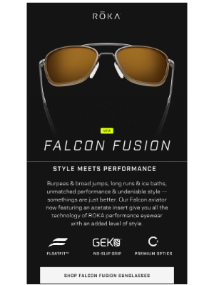 ROKA - ICYMI: Falcon Fusion is here