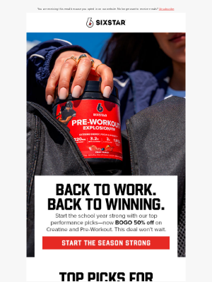 Six Star - Built for the Season Ahead