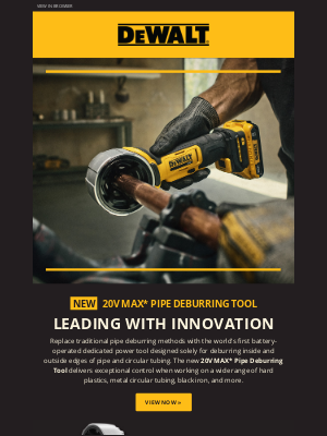 DEWALT - DEWALT® Leads With Innovation