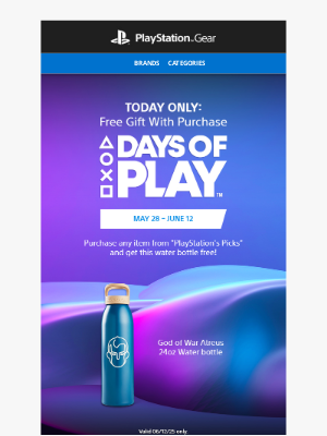 PlayStation - Limited Time: PlayStation Free PlayStation Picks Gift with Purchase