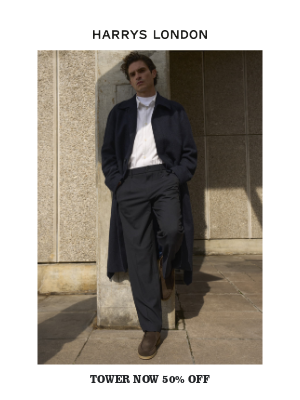 Harry's of London - Tower boots now 50% Off! Eight great colours…