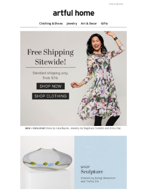 Artful Home - Free Shipping Sitewide!