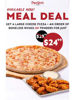 Papa Gino's - A full meal on an INSANE deal!!