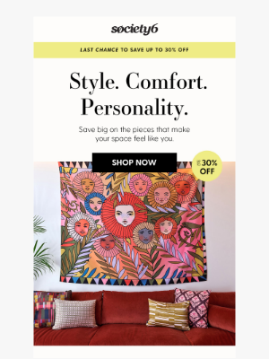 Society6 - Final Hours of Style