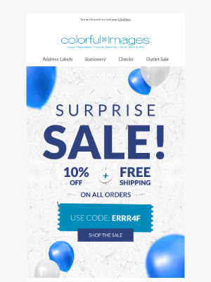 Colorful Images - Surprise Sale: 10% off + FREE shipping!