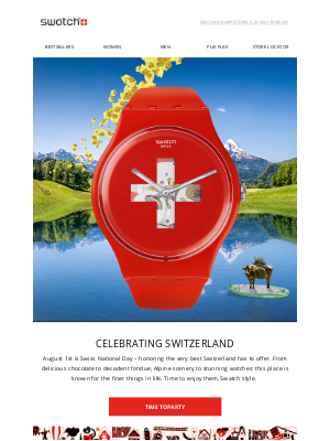 Swatch - Let’s get down to Swissness