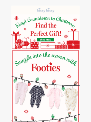 Peek Arent You Curious Inc - 🎄Countdown to Christmas: Cozy Up in Footies!