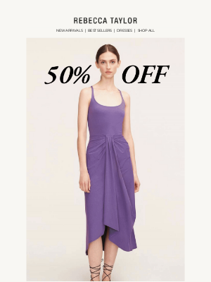 Rebecca Taylor - Summer Deals Inside: 50% Off!