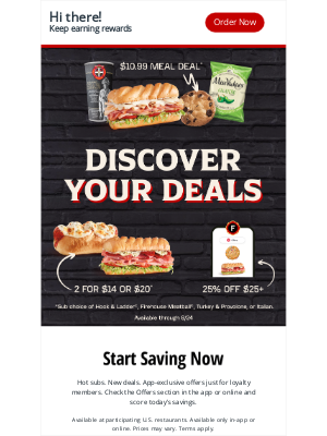 Firehouse Subs - 🚨Check Your Offers🚨