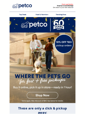 Petco - Don't miss out: 10% OFF