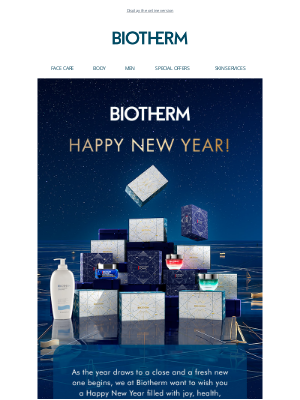 Biotherm (Canada) - New Year, New Skin!