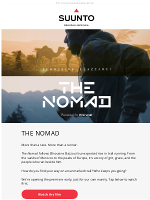 suunto - Exclusive: Two films not to be missed this summer
