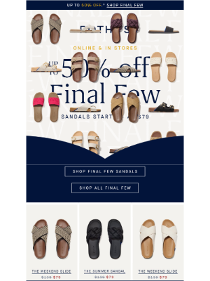 Rothy's - Sandals from $79? Click fast.