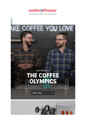 Seattle Coffee Gear - 💥 Sean & John FACE OFF in the Coffee Olympics!