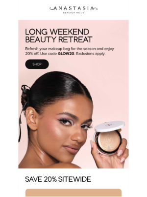 Anastasia Beverly Hills - You're Invited: Long Weekend Beauty Refresh