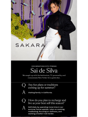 Sakara Life - Conversations With Friends: Sai De Silva
