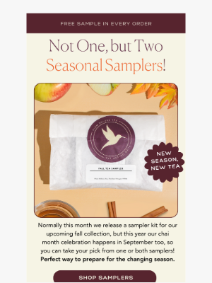 Plum Deluxe - Not One but Two Seasonal Sampler Kits Available 👀