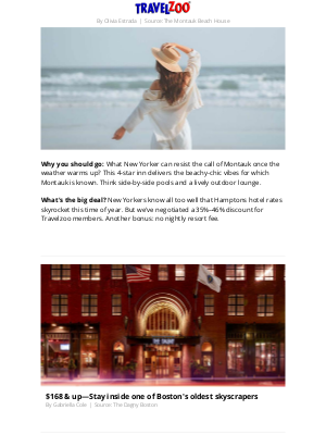 Travelzoo - $315 & up—Montauk boutique hotel incl. summer, up to 46% off