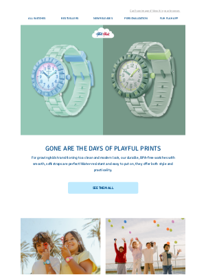 Swatch - Monochromatic vibes on!