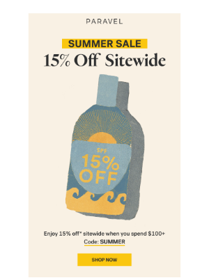 Paravel - 15% off the best summer travel companions