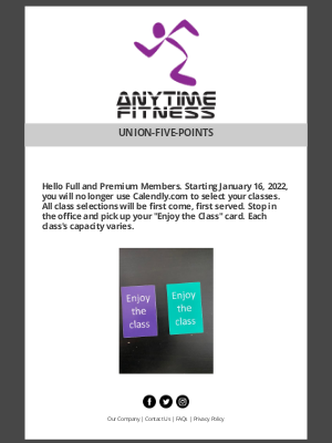 Anytime Fitness - The latest news for you