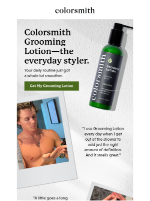 Colorsmith - Streamline your grooming routine.