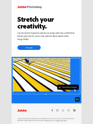 Adobe - Go beyond the borders of an image