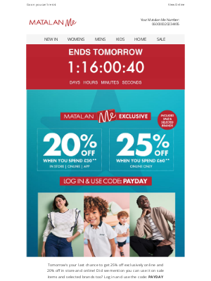 Matalan (United Kingdom) - A flippin' good deal inside 🥞 - Ends TOMORROW