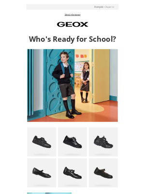 Geox - Start School on the Right Foot