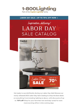 Bellacor - NEW SALE CATALOG 🌟 Labor Day Savings »