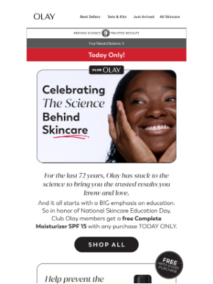 Olay - Celebrate (With Free SPF) ☀️🎊