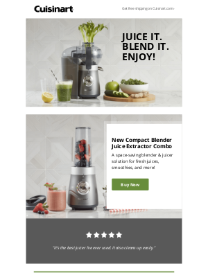 Cuisinart - It juices, it blends, and it’s brand new!