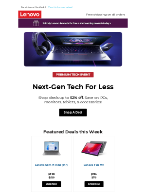 Lenovo - Next-Gen Tech For Less