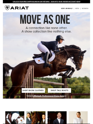 Ariat International Inc - Have You Seen Our Show Collection?