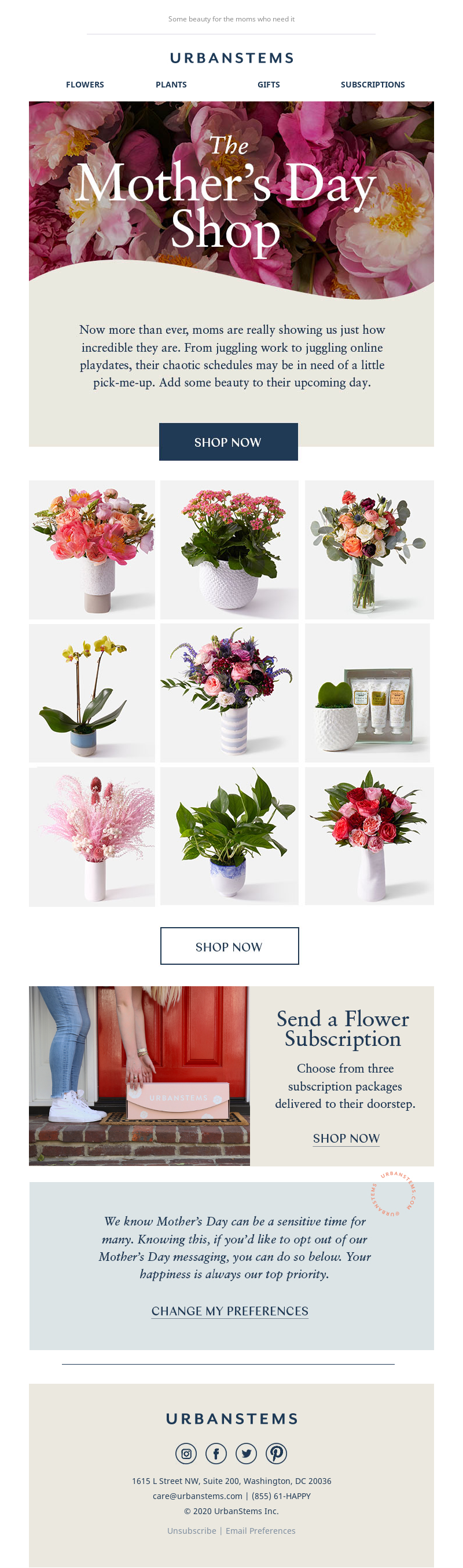 UrbanStems - Our newest shop