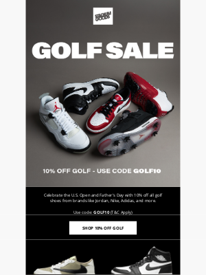 Stadium Goods - 10% OFF GOLF: Shop Jordan Golf, Nike Golf, Adidas Golf, and more