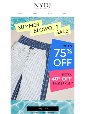 NYDJ - Marilyn Jeans Under $60 + Styles up to 75% OFF!