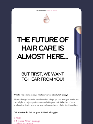 Thane (United Kingdom) - What’s your #1 hair struggle? 💬