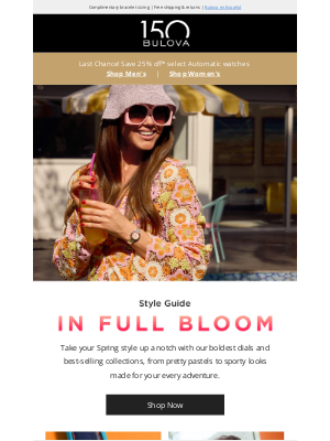 Bulova - Fresh for Spring: Our Most Vibrant Timepieces