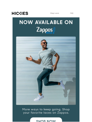 HICKIES - HIKCIES now available on Zappos!