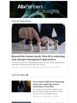 AlixPartners - Beyond the human touch: How AI is unlocking new change management approaches