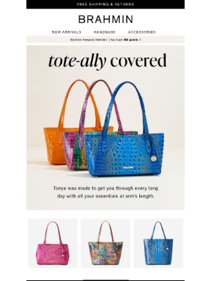 Brahmin - PERFECT SUMMER TOTES 👜