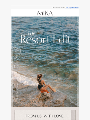 Mika Yoga Wear - Just Dropped: The Resort Edit 🌴
