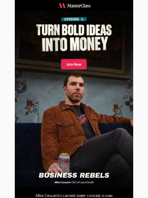 Take big risks to get what you want