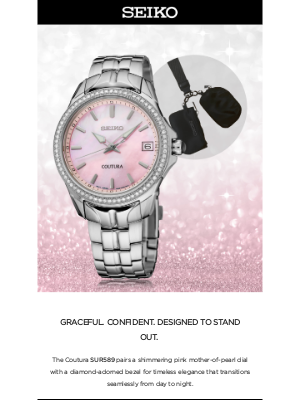 Seiko - Add a Touch of Pink Elegance + A Special Gift, On Us