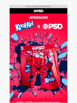 PSD Underwear - OHHH YEAHHHH! KOOL-AID™ x PSD is here