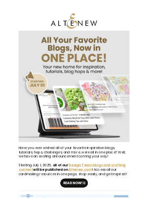 Altenew - steven, All Your Crafting Inspiration Needs Are Now in One Place! 😍